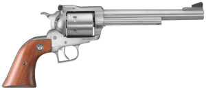 Ruger 0804 Super Blackhawk  Large Frame 44 Rem Mag/44 Special 6rd 7.50" Satin Stainless Steel Barrel, Cylinder & Frame, Hardwood Grip, Transfer Bar Safety, Exposed Hammer