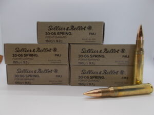 Sellier & Bellot 30-06 150gr FMJ (M1 Garand)