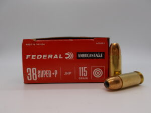 Federal 38 Super+P 115gr. JHP